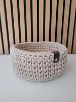 Häkelkorb rund beige Korb Brotkorb Accessoires für Bad & Küche Nordrhein-Westfalen - Horstmar Vorschau