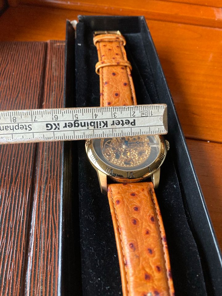 R.U. Braun Uhr Armbanduhr Echt Leder Armband in Krefeld