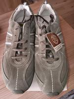 Neue Sneaker khaki - Echtleder Gr.40 Sachsen - Zittau Vorschau