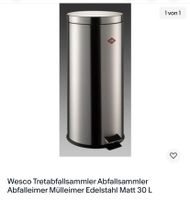 Wesco Tretabfalleimer 30L Metall Schleswig-Holstein - Leezen Vorschau