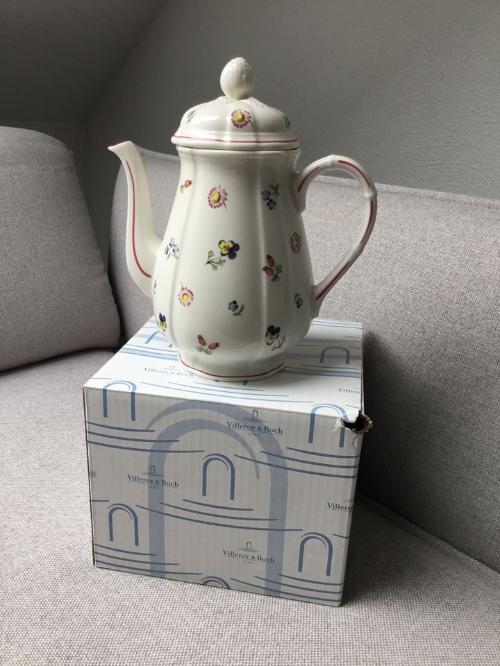 Villeroy & Boch Kaffeekanne „Petit Fleur“  NEU! in Traben-Trarbach