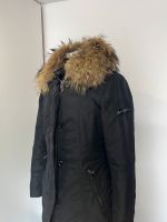 Peuterey Jacke Mantel schwarz Fell Kragen Daunen 42 34 36 38 Nordrhein-Westfalen - Oberhausen Vorschau