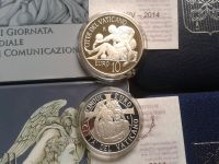 5+10 euro 2014 PP Vatikan Weltfriedenstag+Kommunikation Silber Obergiesing-Fasangarten - Obergiesing Vorschau