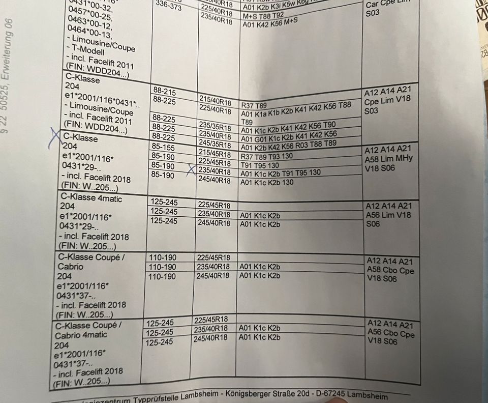 Borbet Winter Räder Satz (4x) 18 zoll Für Mercedes W205 & W 204 in Bad Vilbel