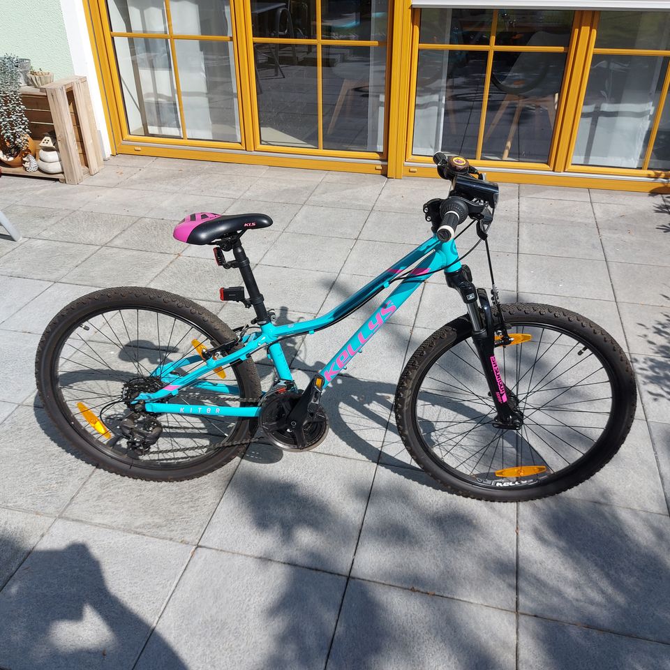 Kellys Kiter Kinderfahrrad Fahrrad 24" Neuwertig 50 Kinder in Walderbach