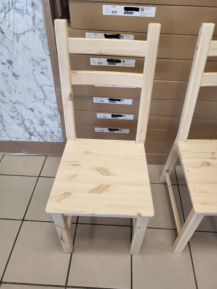 IKEA IVAR STUHL ECHTHOLZ KIEFER NAGELNEU! UVP 29,99,- in Salzgitter