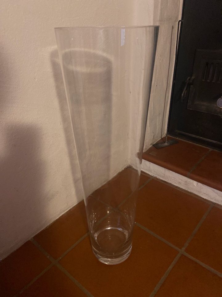 Vase Glas Bodenvase Deko in Leutkirch im Allgäu