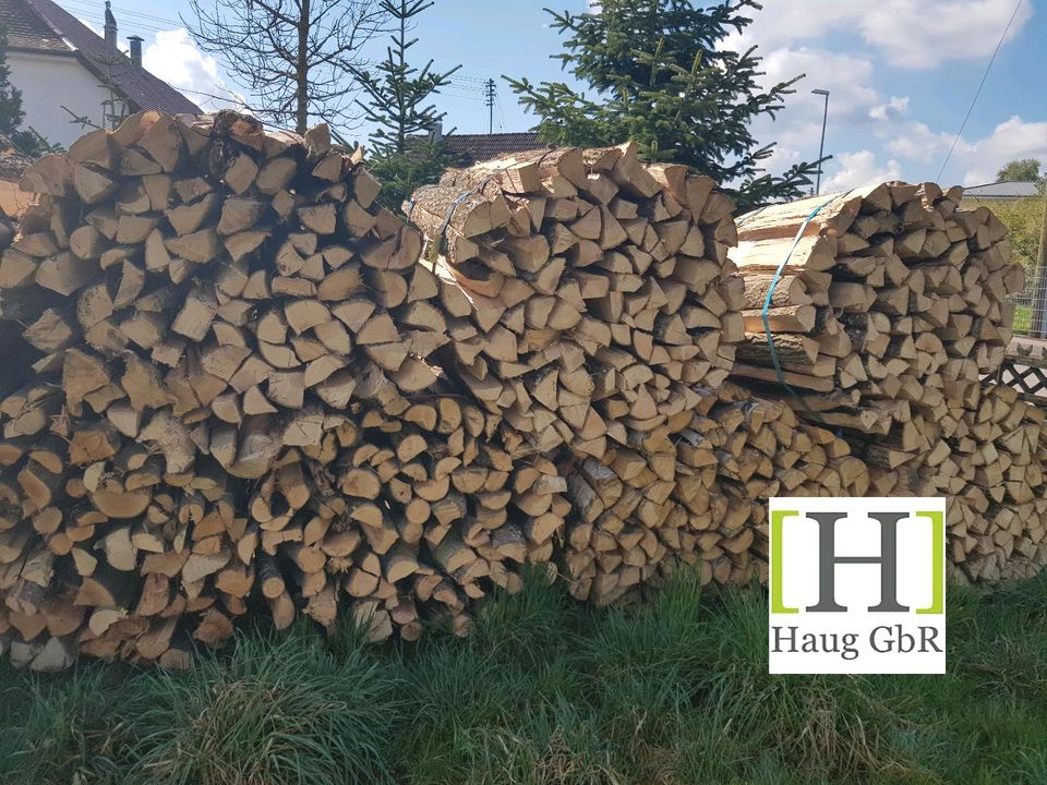 25cm Brennholz Hartholz Buche Esche Kaminholz in Kammeltal