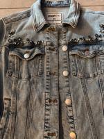 Page One Jeansjacke Gr.38/40 Strass Glitzer Niedersachsen - Delmenhorst Vorschau