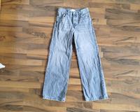 PULL & BEAR 36 Jeans Denim Hose mid-rise wide flared grau Brandenburg - Teltow Vorschau