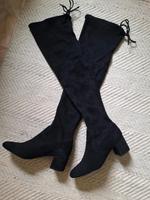 Overknee - Stiefel von Pier One Größe 39 Veloursleder Bayern - Kirchseeon Vorschau