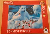 Schmidt Puzzle 1000 Teile Coca Cola Eisbären - Neuwertig Hessen - Butzbach Vorschau