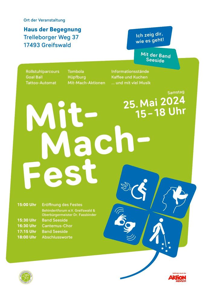 Mit-Mach-Fest in Greifswald
