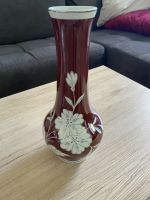 Porzellan Vase GDR 1877 Blumen Gefäß Rot Sachsen - Delitzsch Vorschau