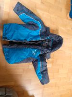 Winterjacke mit herausnehmbaren Fleece Gr. 128 blau grau Nordrhein-Westfalen - Wachtendonk Vorschau