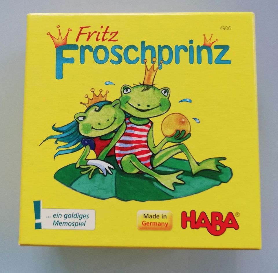 Memospiel Fritz Froschprinz in Kempten