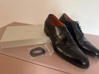 Santoni Oxfords Schuhe Herren schwarz Größe 44 Bayern - Freising Vorschau