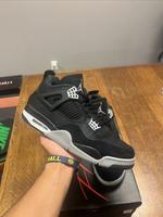 Jordan 4 black canvas Hessen - Gießen Vorschau