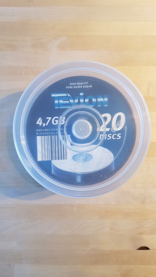 DVD + Recordable zum Beschreiben (8x un 4,7 GB) - 24 Stück - NEU in Kaarst