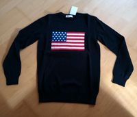 H & M Winter Pulli NEU 146/152 dunkelblau mit Flagge Bayern - Arnstorf Vorschau