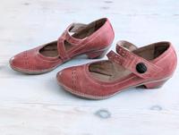 Hush Puppies 39 Leder Pumps rot Sandalen Ballerinas Halbschuhe Thüringen - Uhlstädt-Kirchhasel Vorschau