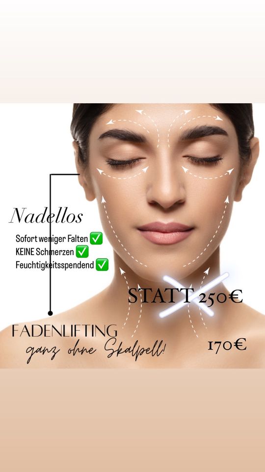 Suche Modelle für Nadelloses Fadenlifting in Köln