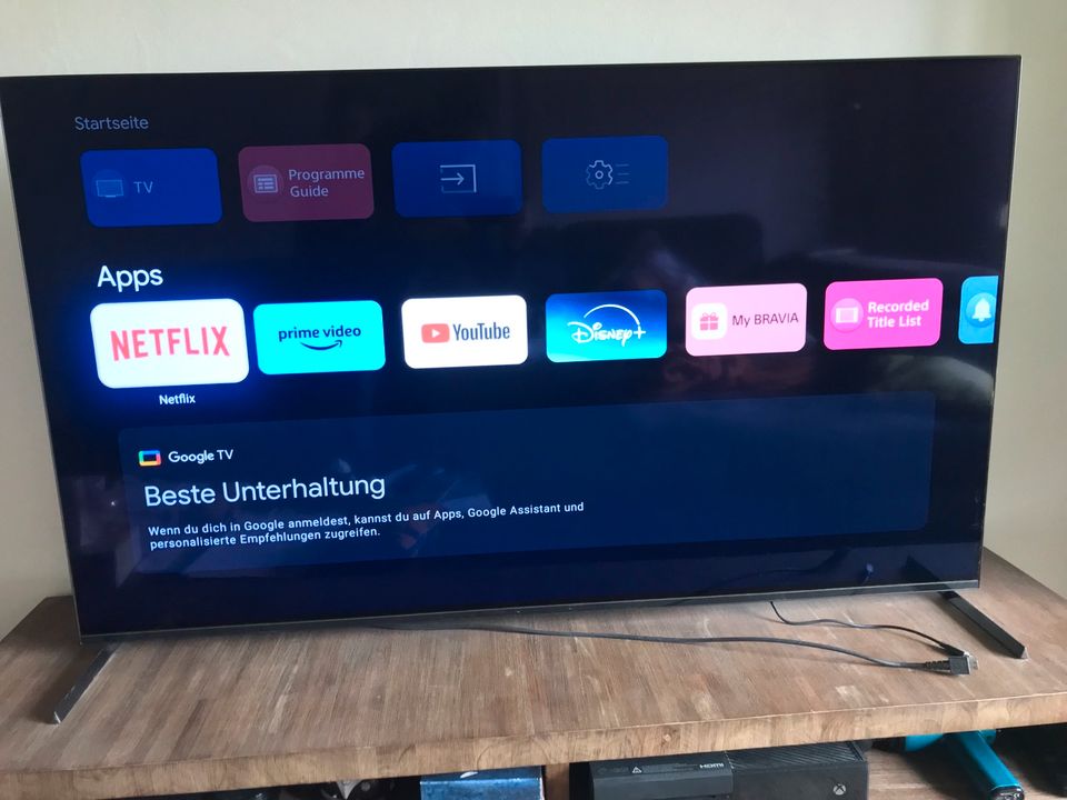 Sony Bravia Smart TV XR55A84K 55 Zoll neuwertig in Wolfenbüttel