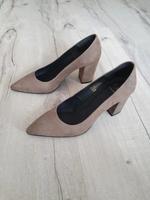 ♥️ Miss Vara Spitz Pumps Schuhe Blockabsatz Hochzeit Taufe Büro Niedersachsen - Loxstedt Vorschau