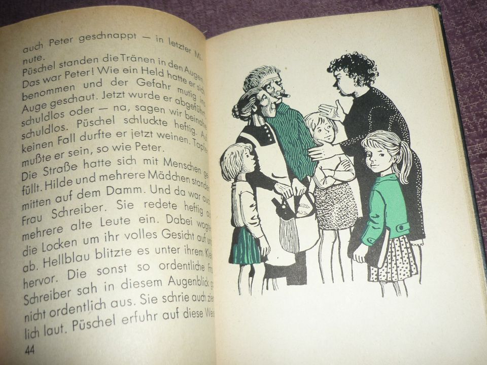 Püschel auf dem Feld - Trompeterbücher Nr. 34 - DDR 1. Auflage in Plauen