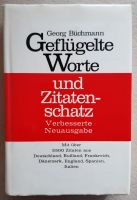 Zitate der Welt Geflügelte Worte Zitatenschatz, Zürich-Büchmann Nordrhein-Westfalen - Castrop-Rauxel Vorschau