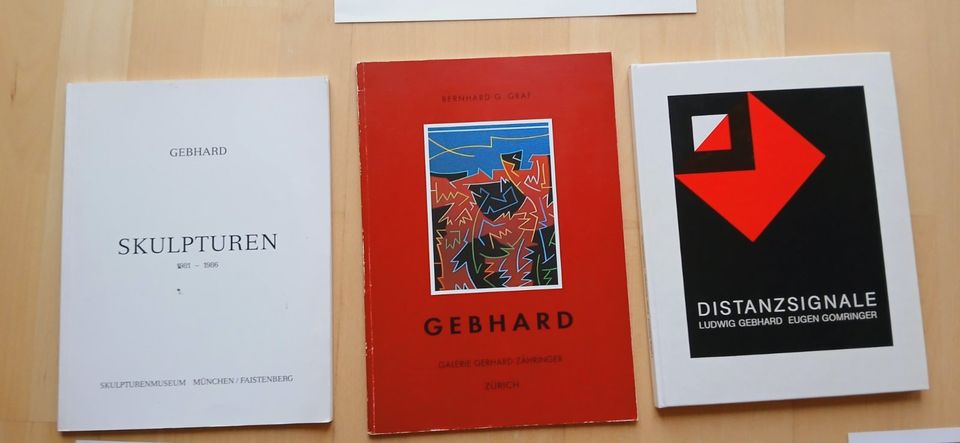 LUDWIG GEBHARD Lithografie Nr. 53 von 100 Bücher & Postkarten in Memmingerberg