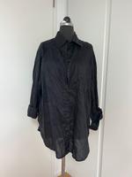 H&M Leinenhemd Schwarz M  Leinen Hemd Bluse Hessen - Maintal Vorschau