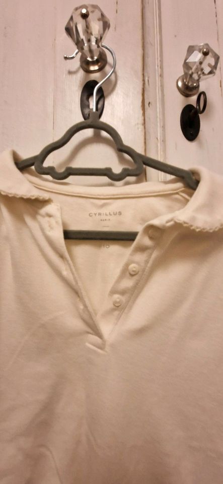 Cyrillus, Longsleave, Pullover, Tshirt, Weiß/Creme, Ge.140 in Berlin