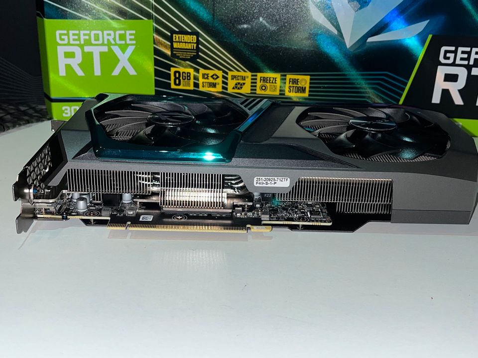 ZOTAC Gaming GeForce RTX 3070 AMP holo black Grafikkarte 8GB OVP in Obernheim-Kirchenarnbach