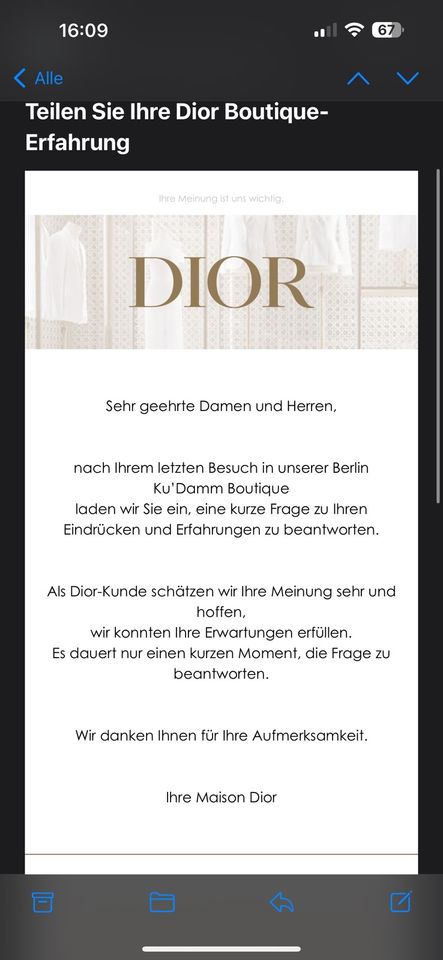 Dior Tasche Herren in Berlin