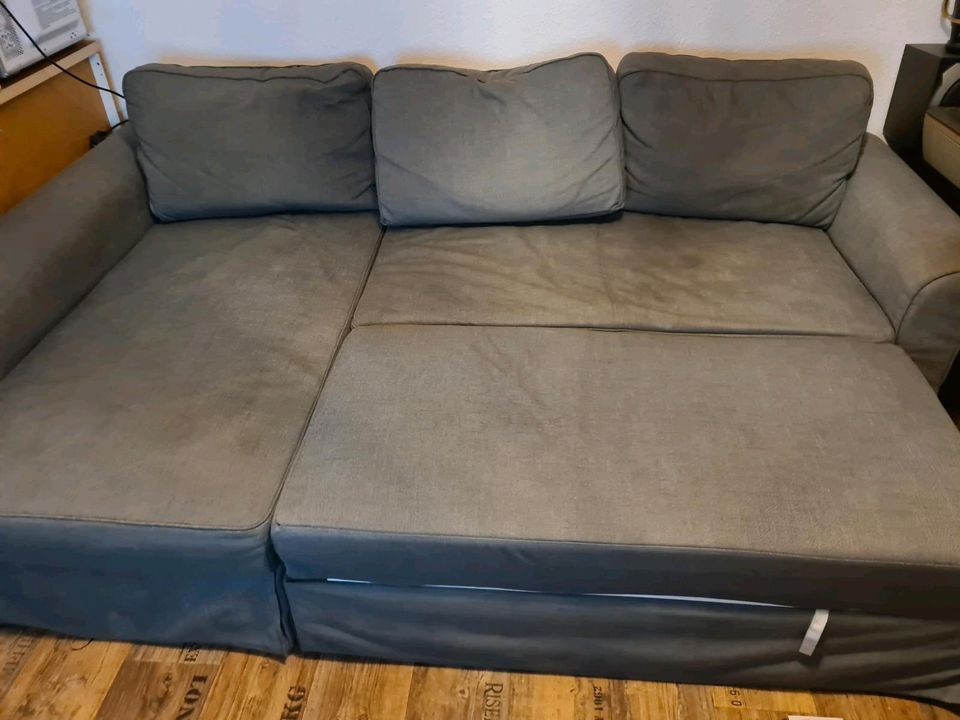 Ikea Sofa BACKABRO 3er-Bettsofa Maße: Breite: 248 cm Tiefe: 88cm in Stollberg