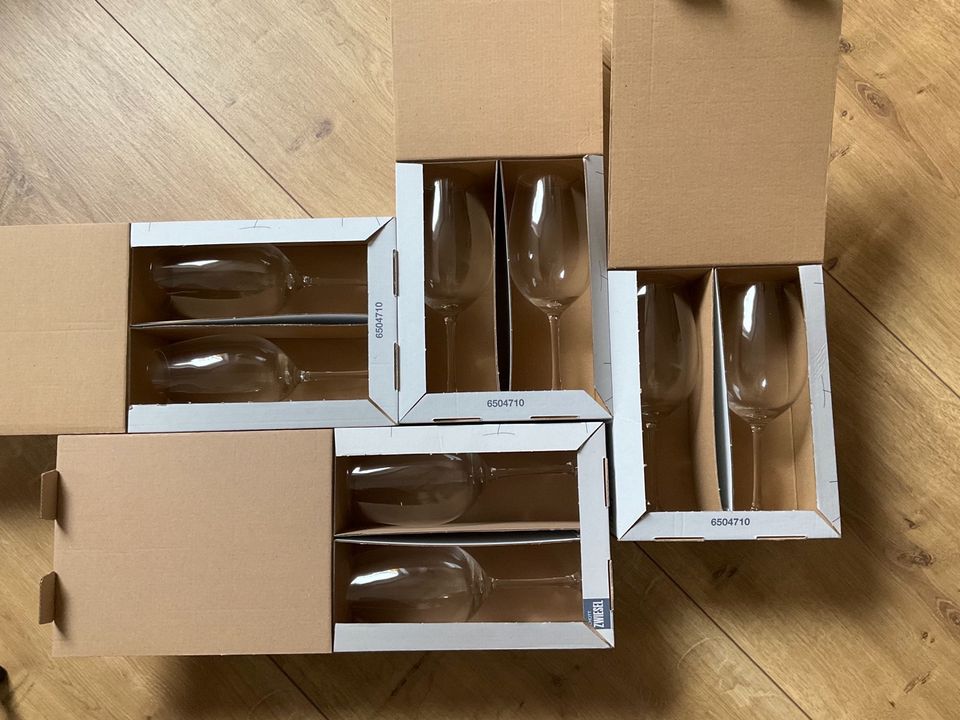 neu SCHOTT ZWIESEL Rotweinglas VINOS 4x 2er-Set 8 Rotweingläser in Herne