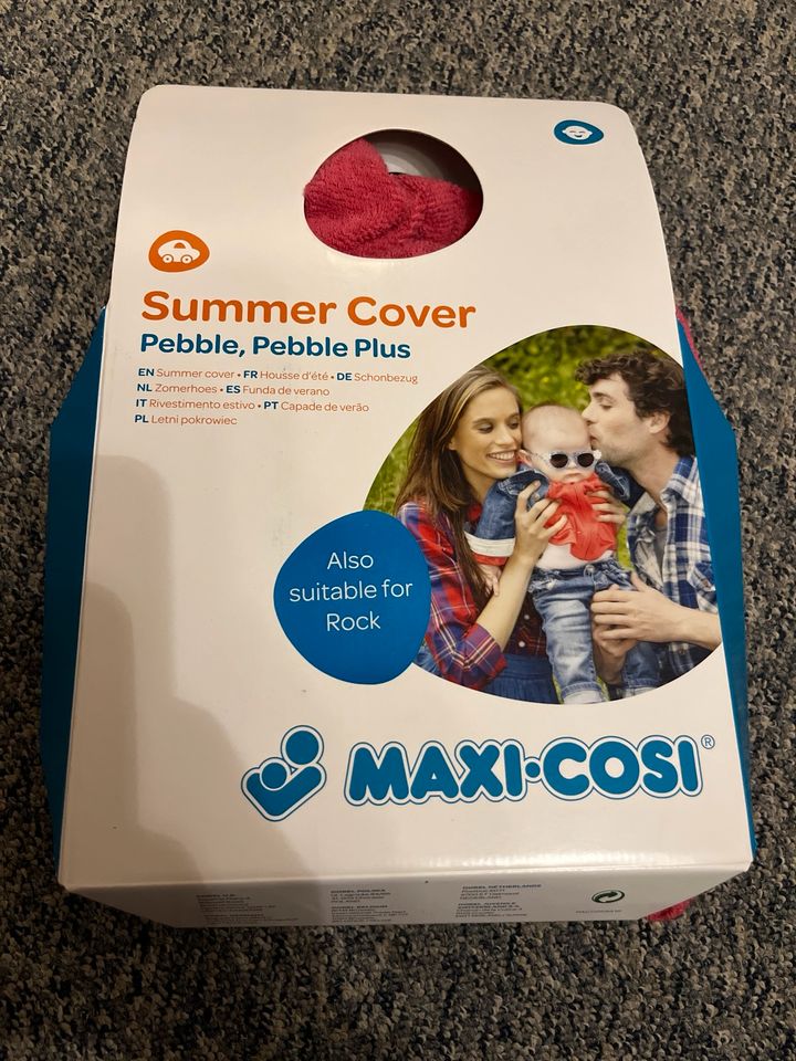 Maxi-Cosi Summer Cover pink unbenutzt in Bischoffen