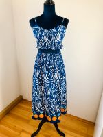 *TOP ZUSTAND* Crop Top + Maxirock Set blau weiß XS 34/36 München - Laim Vorschau