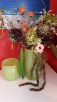 2 große Vasen mit künstlichen Blumen Nordrhein-Westfalen - Dormagen Vorschau
