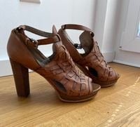 Sandalen High Heels Stöckelschuhe Gr. 39 Leder Nordrhein-Westfalen - Halver Vorschau