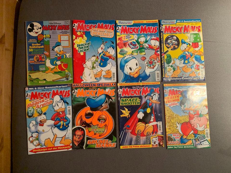 Comics (1976-2006): Donald Duck, Micky Maus, MAD….. in Herne