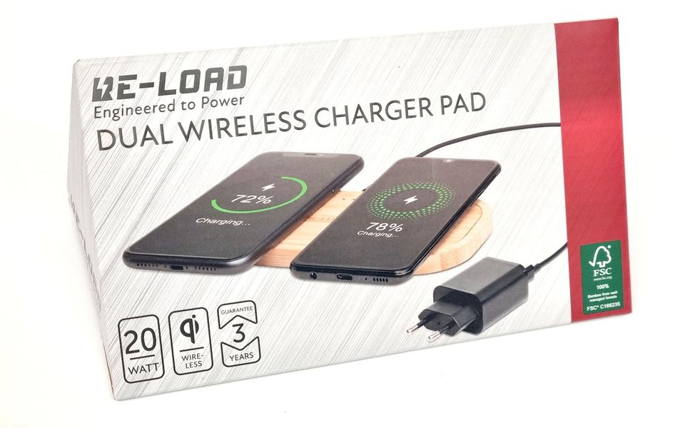 Dual Wireless Charger Pad kabellose Doppel Ladestation LadepadNEU in Neuss
