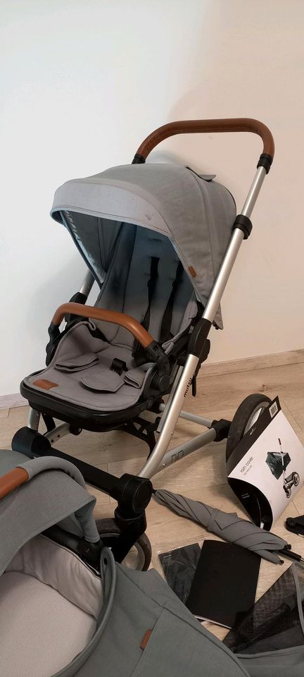 Mutsy Nio Kinderwagen mit Zubehör in Böhl-Iggelheim