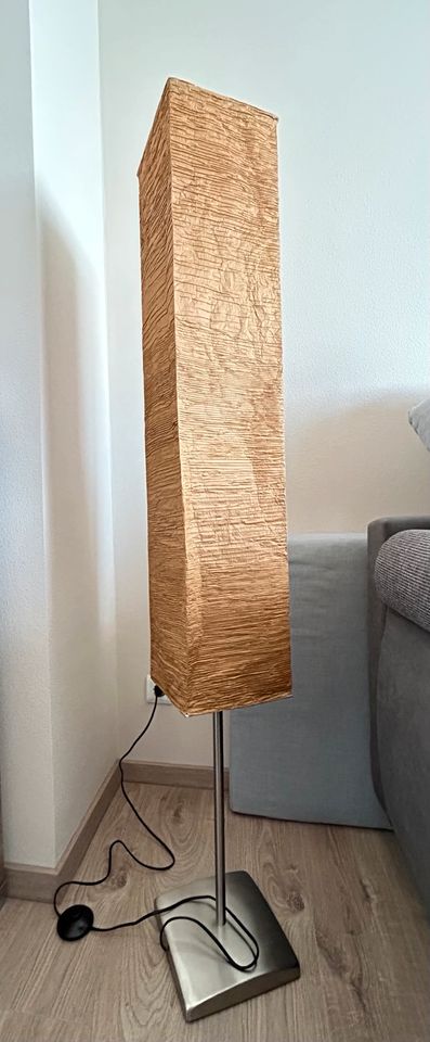 Stehlampe Standleuchte Papier Braun in Mühlacker