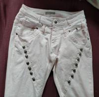 Tolle Tredy Jeans mit Zierknöpfen Helles Rosa Mandelblüte 38 40 Baden-Württemberg - Aalen Vorschau