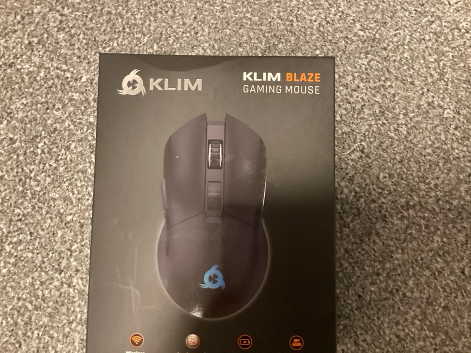 RGB Gaming Maus von Klim Kabellos in München