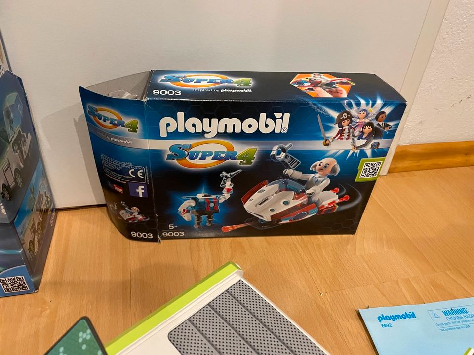 Playmobil Agenten Set Super 4 Techno Chamäleon in Großmehring