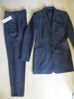 Nadelstreifenanzug - Blazer & Hose - Nachtblau - Gr. 36 S - NEU Berlin - Neukölln Vorschau