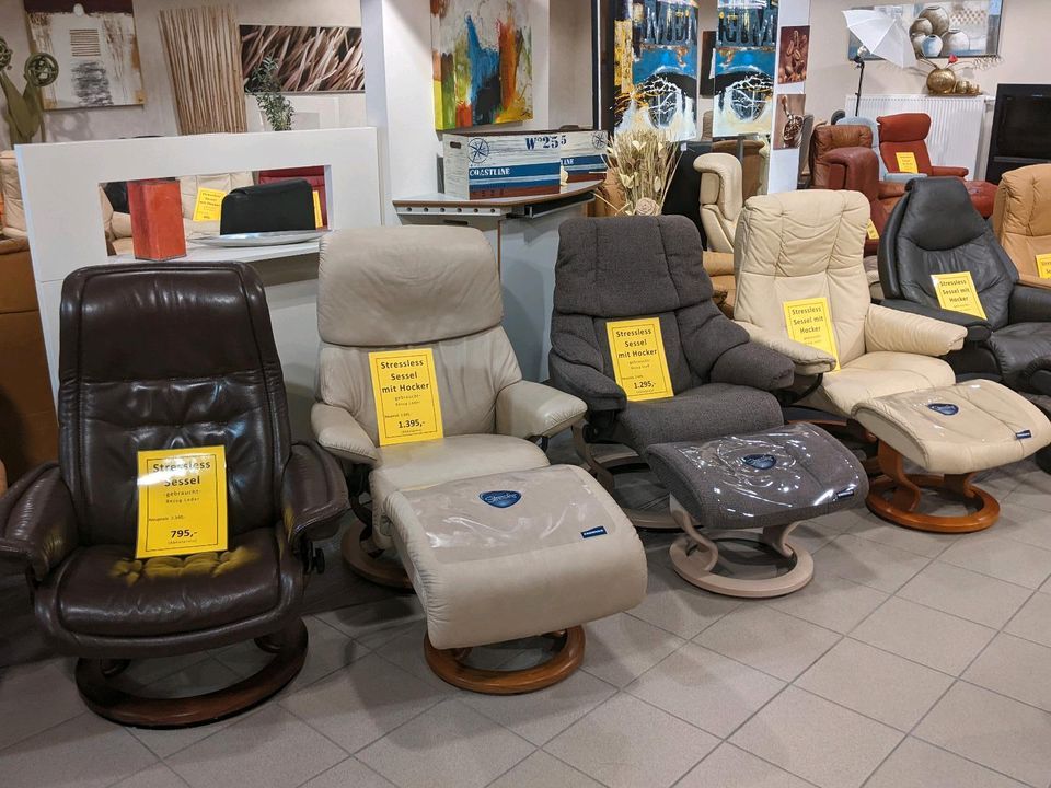 Mehr als 100 gebrauchte Stressless Sessel, Versand möglich in Wilhelmshaven